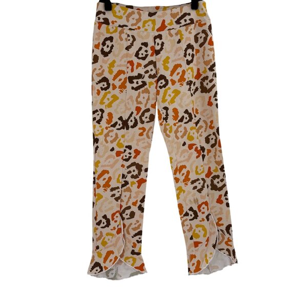 Insight Womens Printed Pants Size 8 Spring Doodle Pattern - Picture 1 of 12